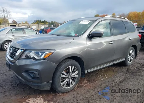 2017 Nissan Pathfinder Sl from USA, damaged, VIN 5N1DR2MMXHC678051